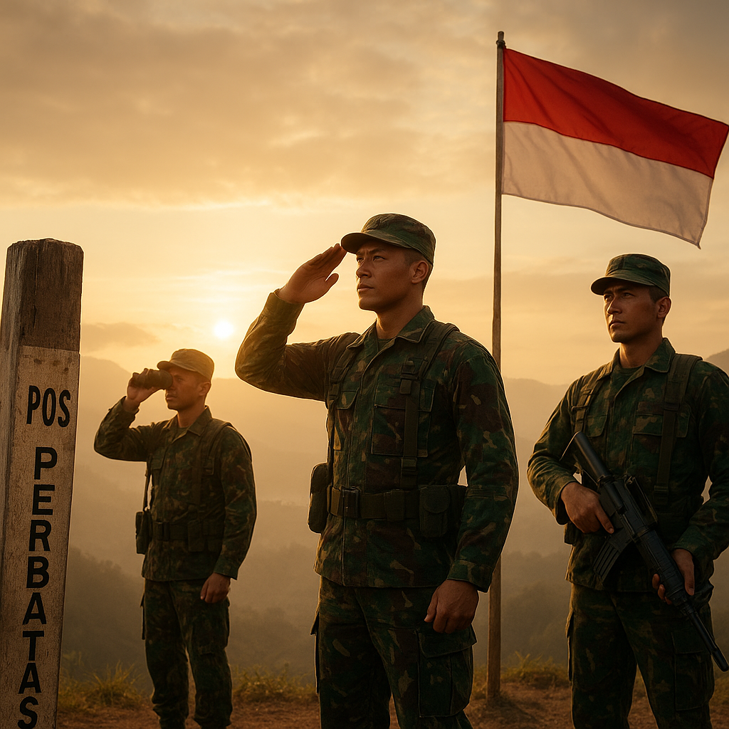 Cerita Prajurit TNI di Perbatasan: Pengabdian Tanpa Batas