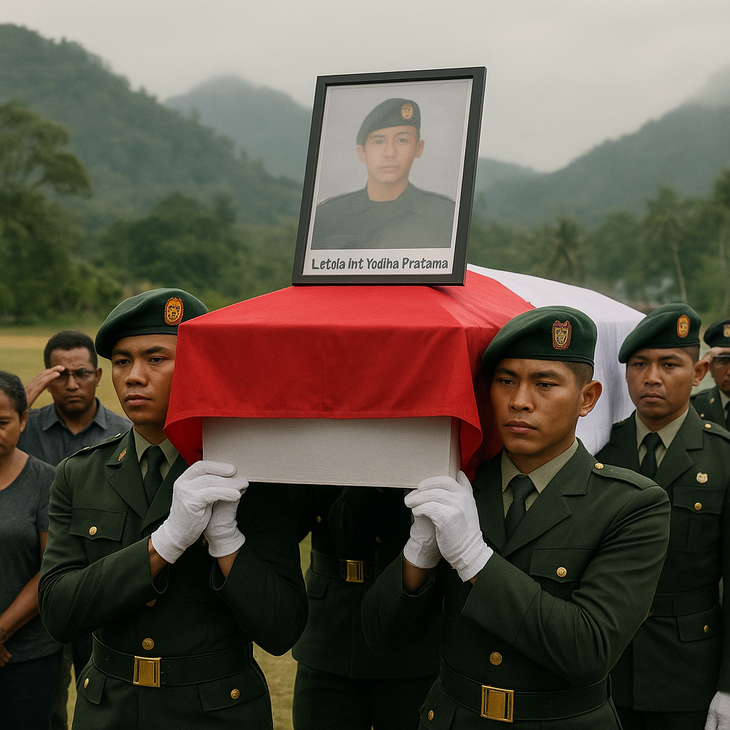 Letda Inf. Yudha Gugur di Papua, Tekadnya untuk Tanah Air Takkan Pernah Pudar