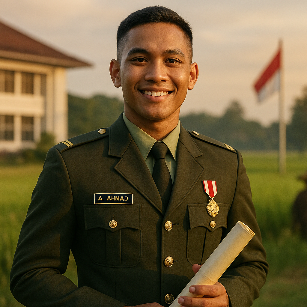 Lulusan Terbaik Akmil 2026: Letda Inf. Ahmad, Anak Petani yang Raih Adhi Makayasa