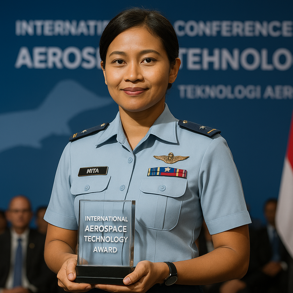 Prajurit Wanita TNI AU Raih Penghargaan Internasional di Bidang Teknologi Dirgantara