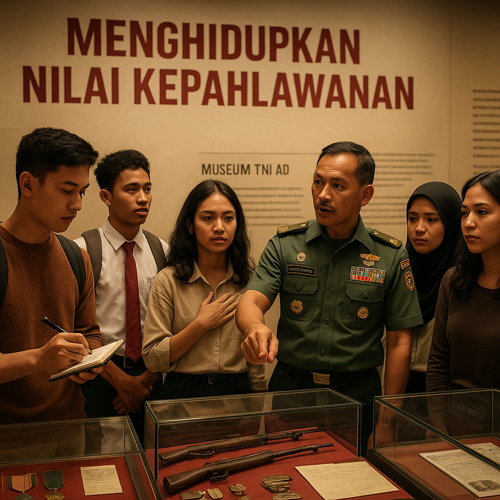 Menghidupkan Nilai Kepahlawanan: Museum TNI AD Gelar Pameran Sejarah Perjuangan untuk Generasi Muda