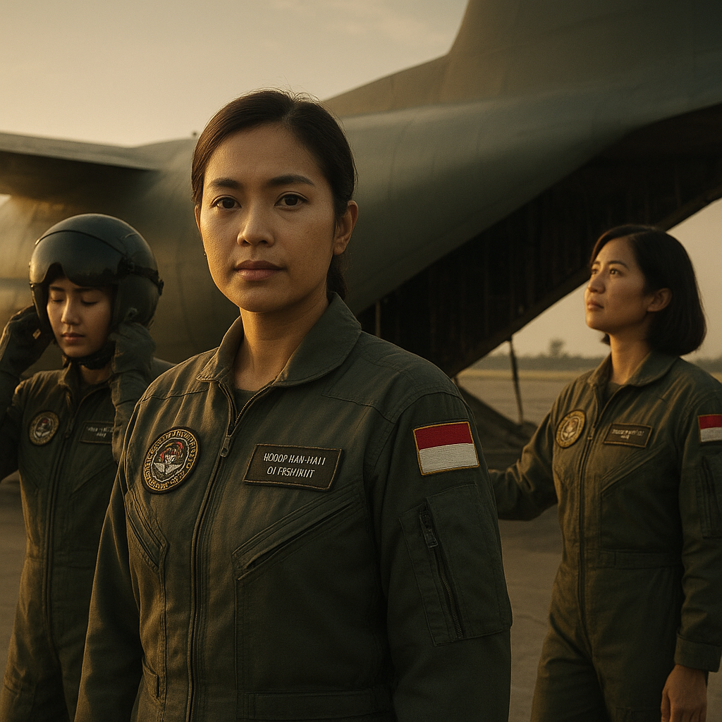 Pilot Perempuan Skadron 21 Puspenerbad: Hidup dan Mati di Pesawat