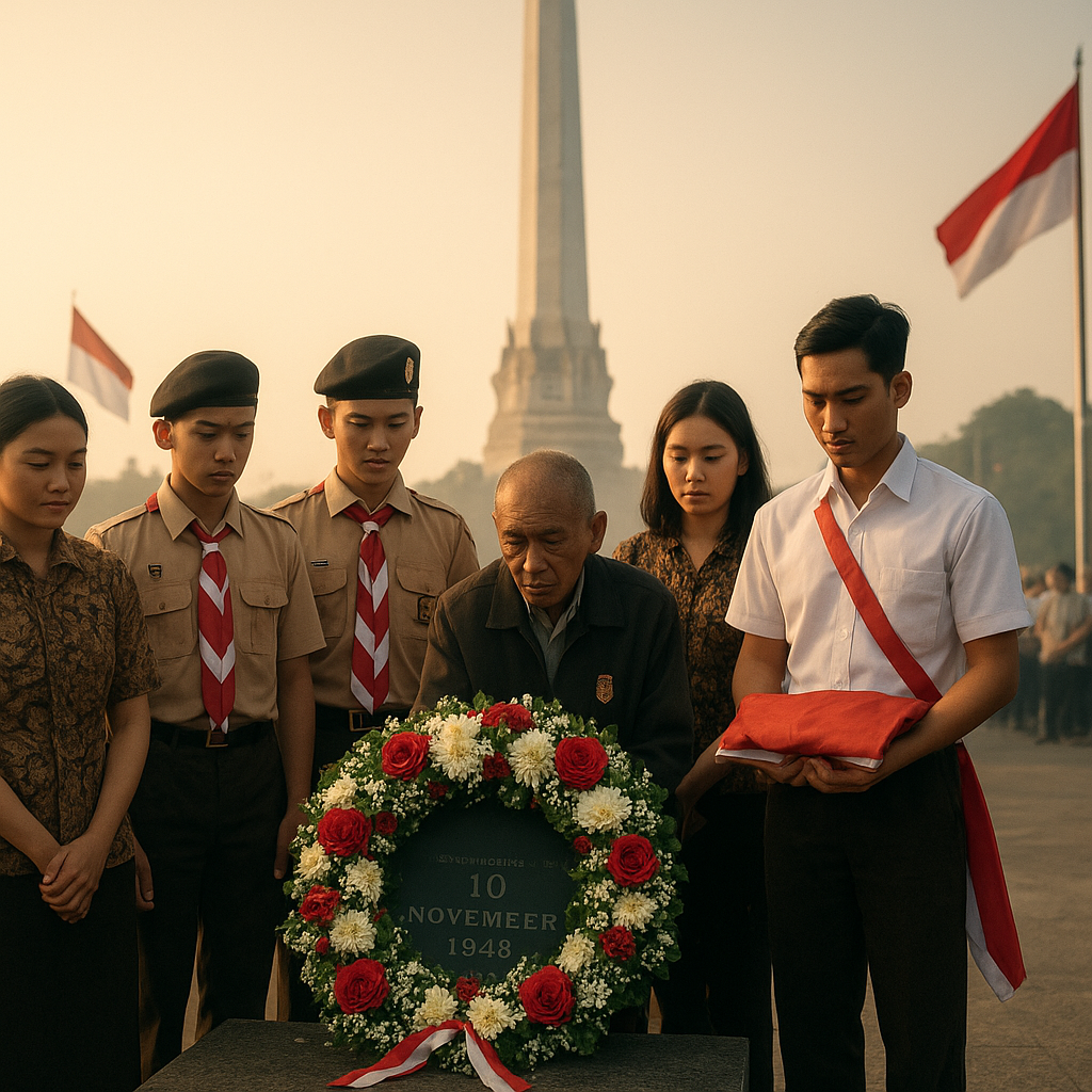 Warisan Nilai Perjuangan: Napak Tilas Peristiwa 10 November di Surabaya