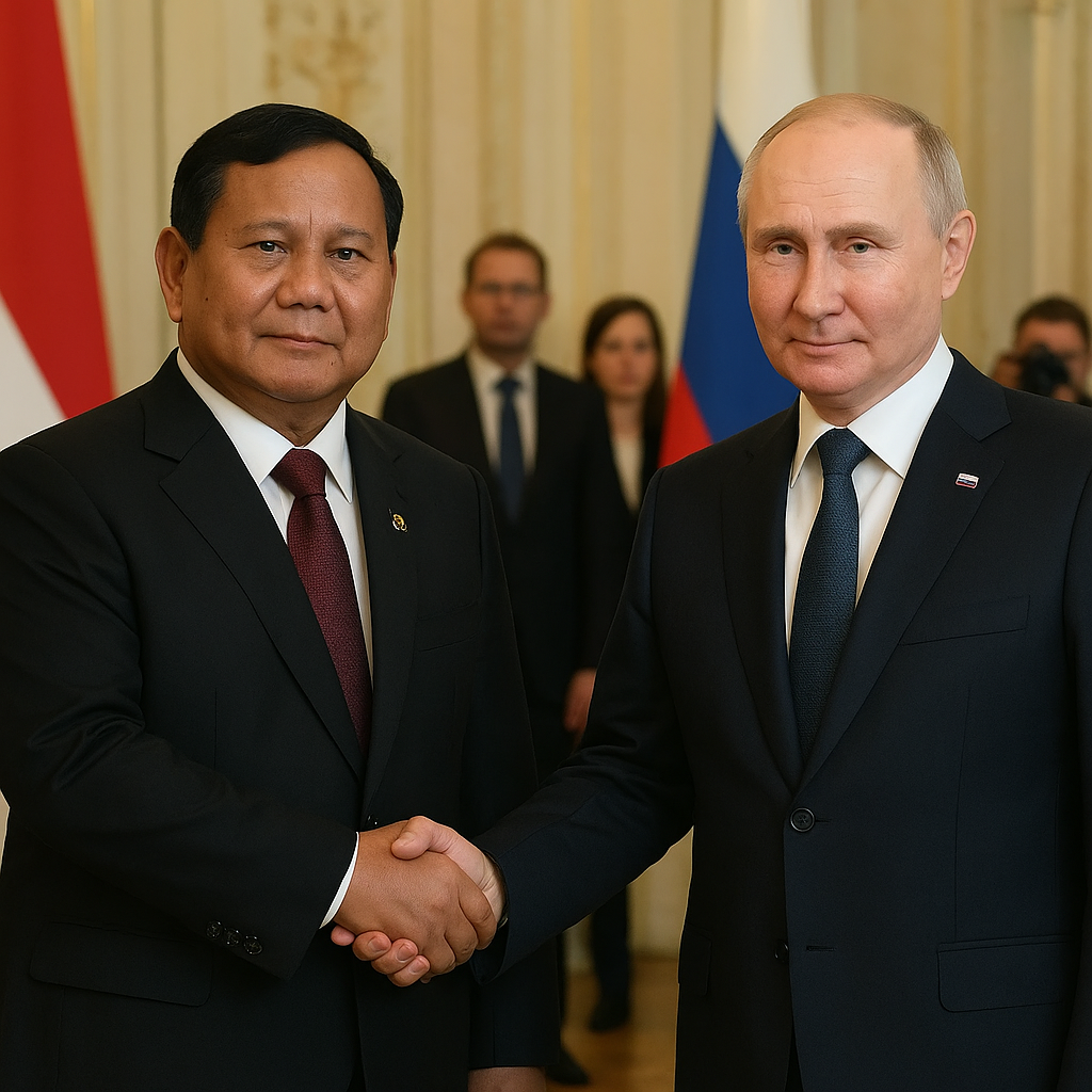 Menhan Prabowo Temui Putin, Tegaskan Kemandirian dan Kedaulatan Pertahanan Indonesia