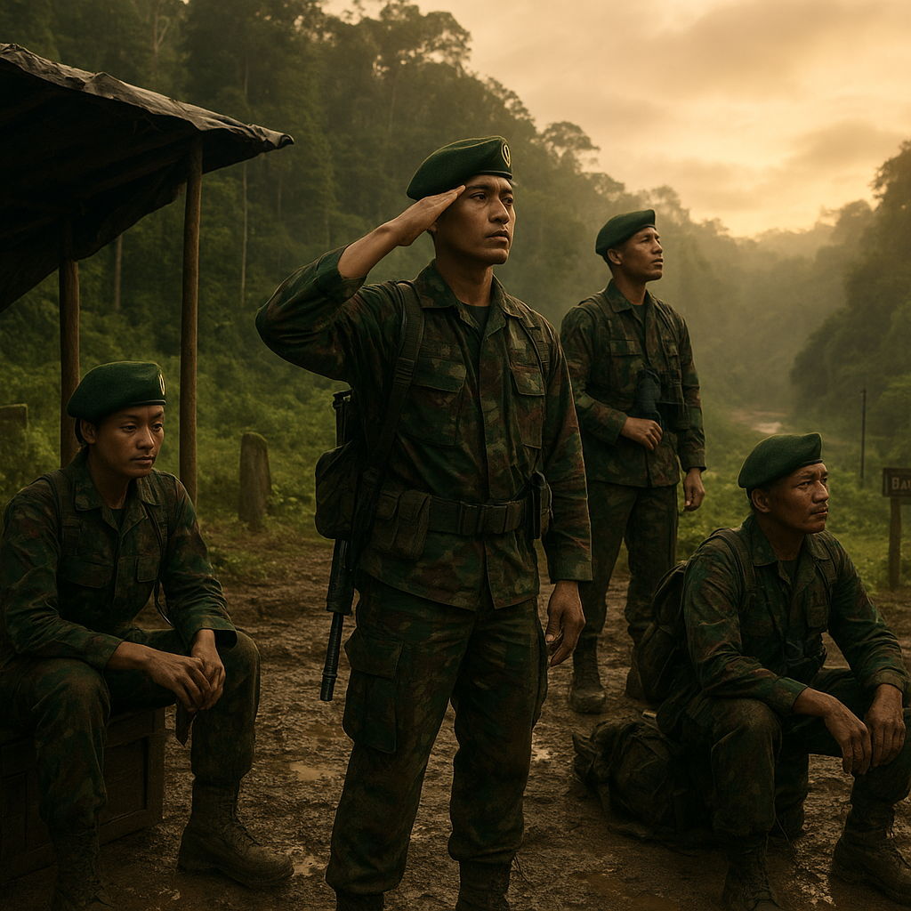 Prajurit TNI AD Selesaikan Penugasan di Perbatasan: Cerita Perjuangan di Ujung Negeri