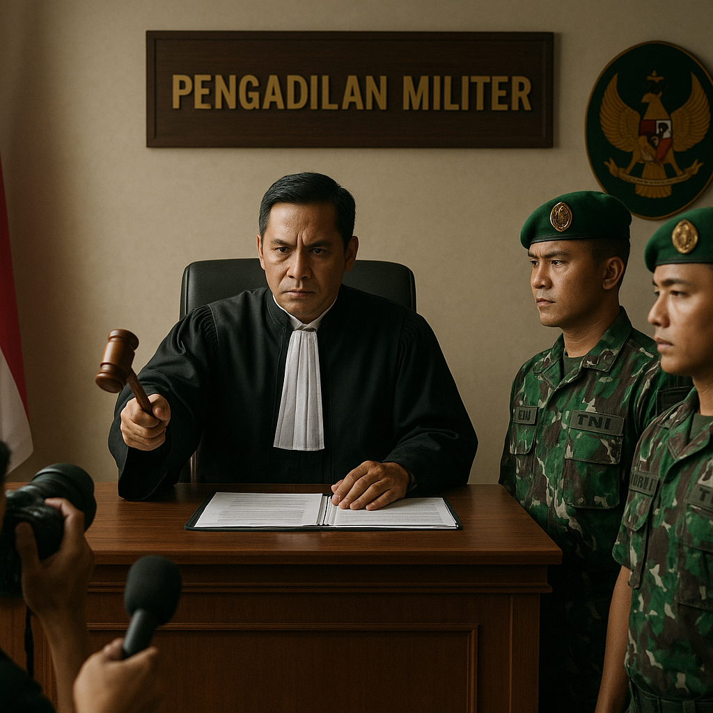Keputusan Tegas Pengadilan Militer Menjaga Martabat dan Integritas Korps