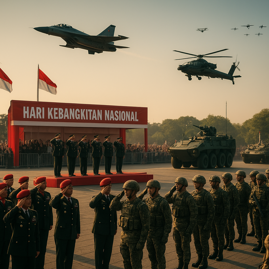 Gelar Pasukan di Hari Kebangkitan Nasional, TNI Tampilkan Kekuatan dan Teknologi Mutakhir