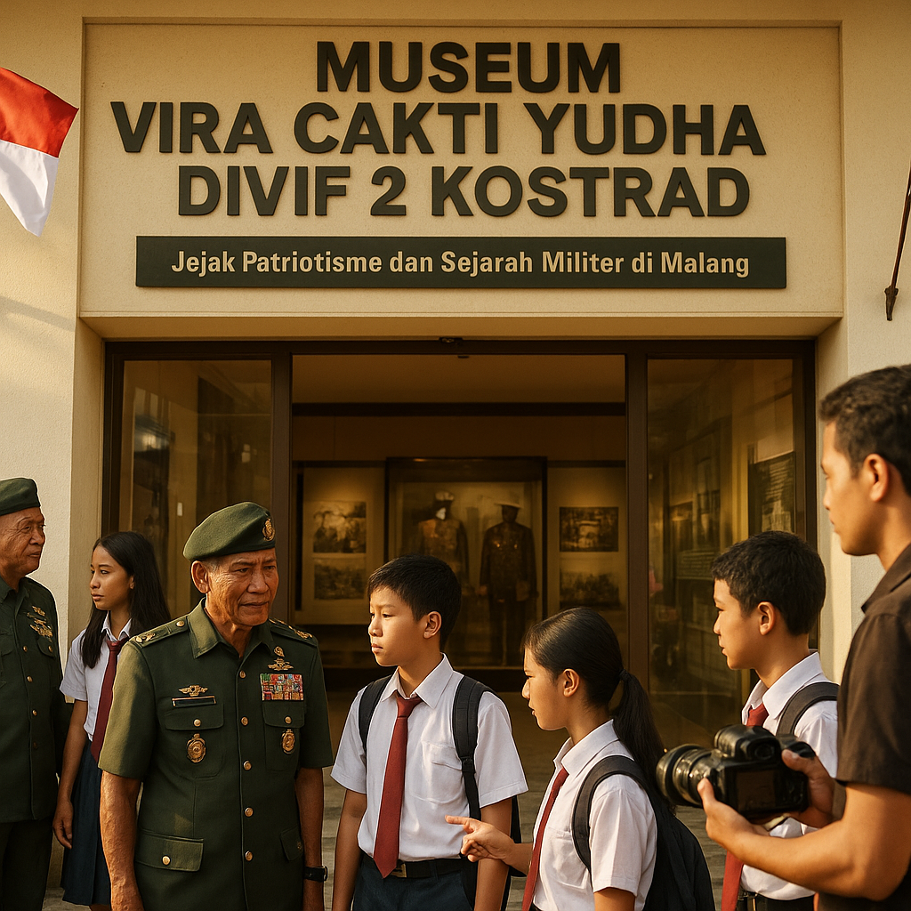 Museum Vira Cakti Yudha Divif 2 Kostrad, Jejak Patriotisme dan Sejarah Militer di Malang