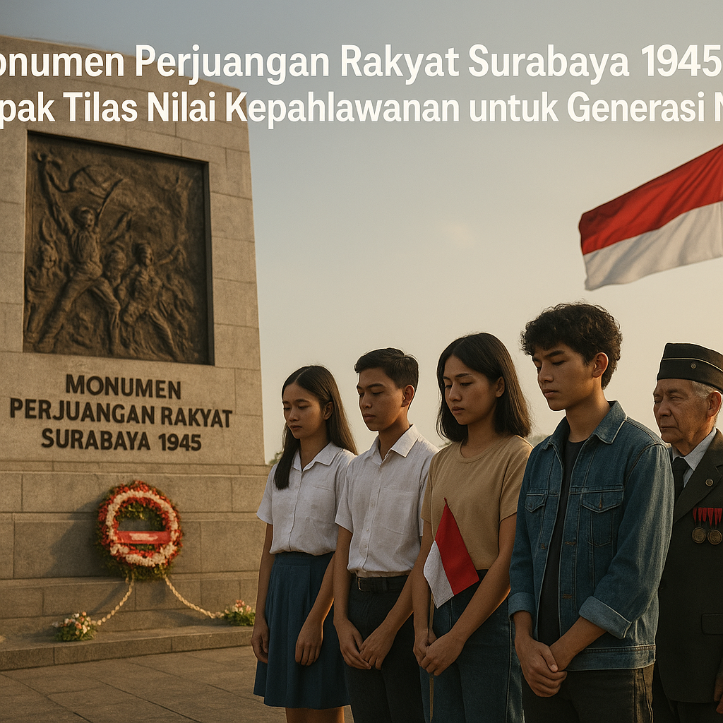 Monumen Perjuangan Rakyat Surabaya 1945: Napak Tilas Nilai Kepahlawanan untuk Generasi Muda