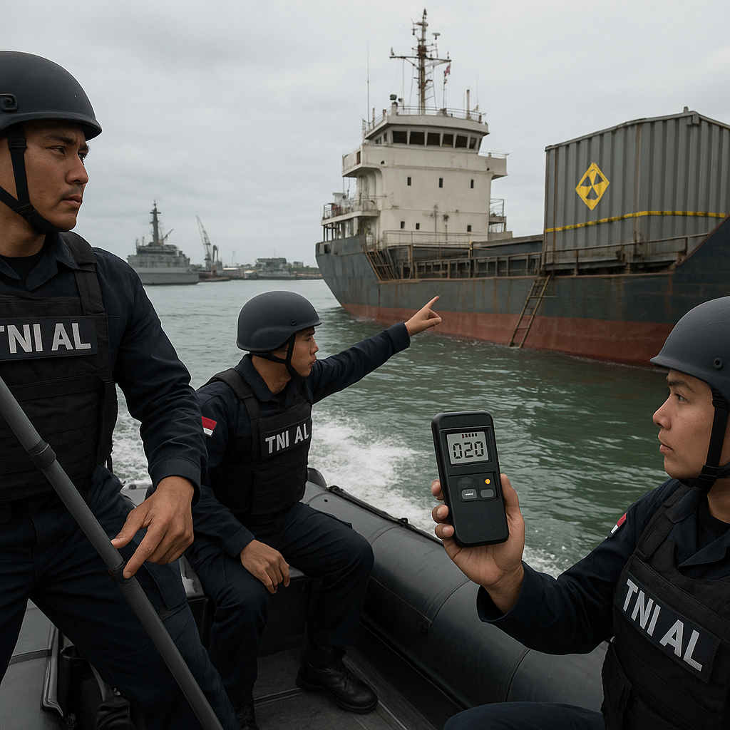TNI AL Tunjukkan Kekuatan dan Kewenangan, Lindungi Kedaulatan dari Ancaman Kapal Radioaktif