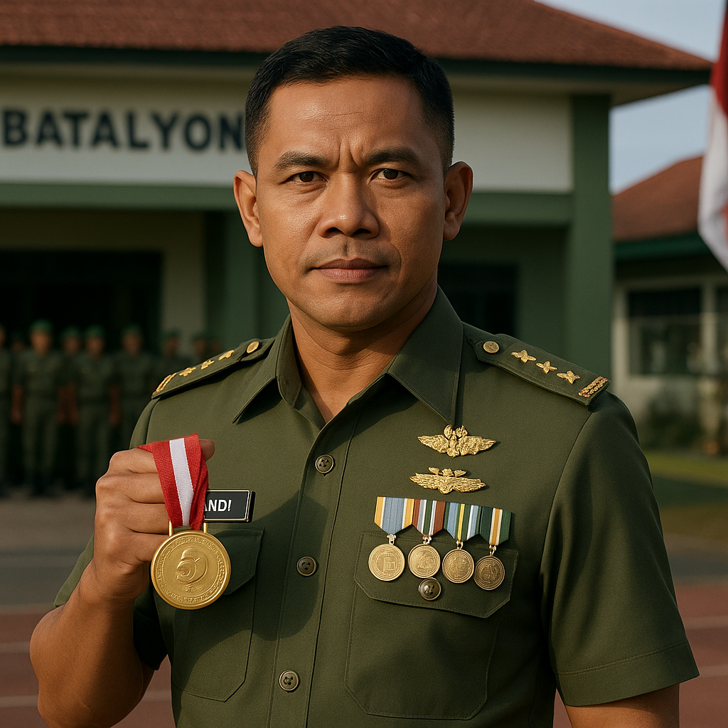 Kisah Mantan Atlet Nasional yang Kini Jadi Perwira TNI: Dari Medali Emas Jadi Pemimpin Batalyon