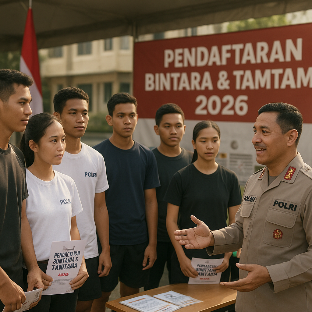 Polri Buka Pendaftaran Bintara dan Tamtama 2026, Kesempatan Mengabdi untuk Negeri Terbuka Lebar