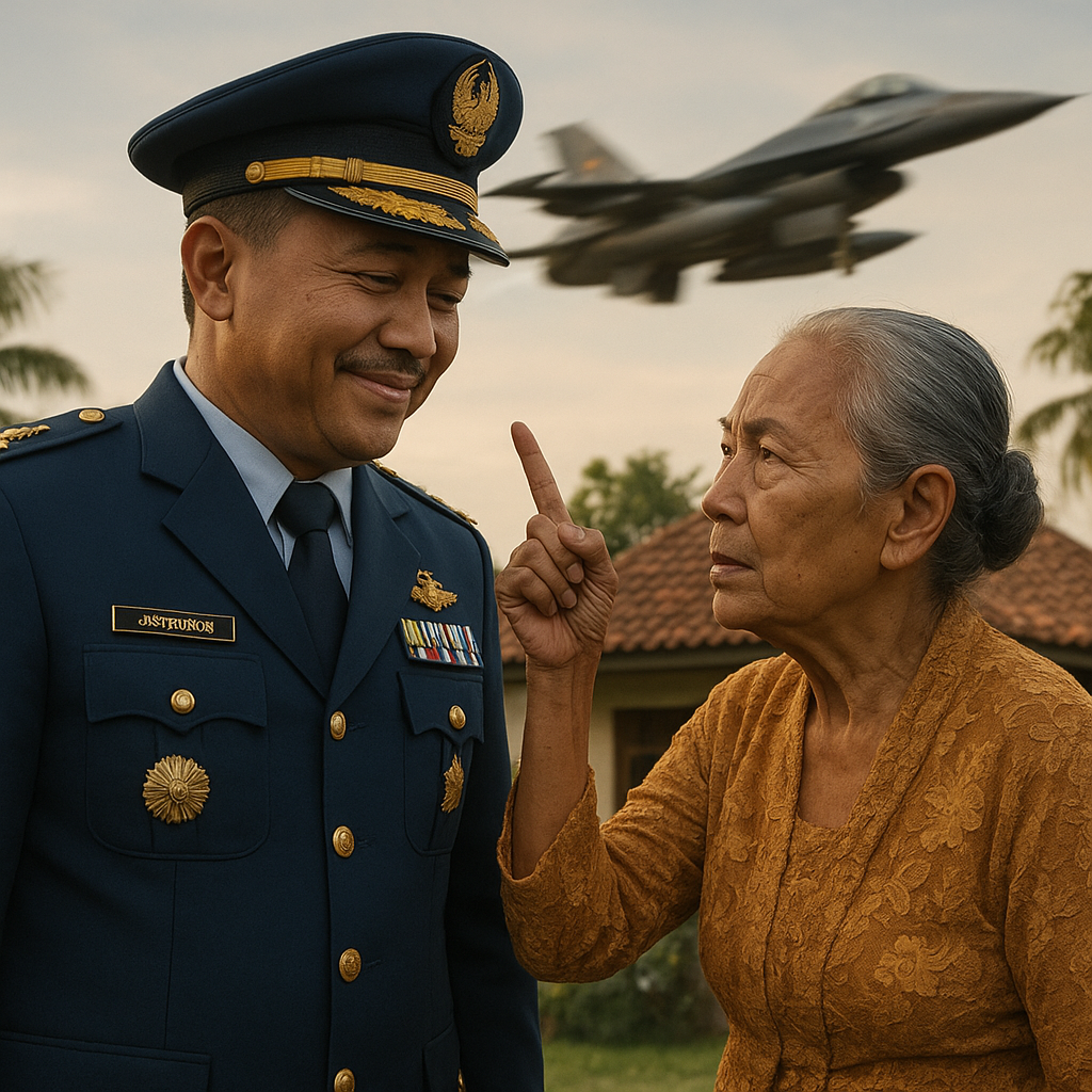 Jenderal Peraih Adhi Makayasa Ini Dimarahi Ibunya Terbangkan Jet Tempur F-16 di Atas Rumah