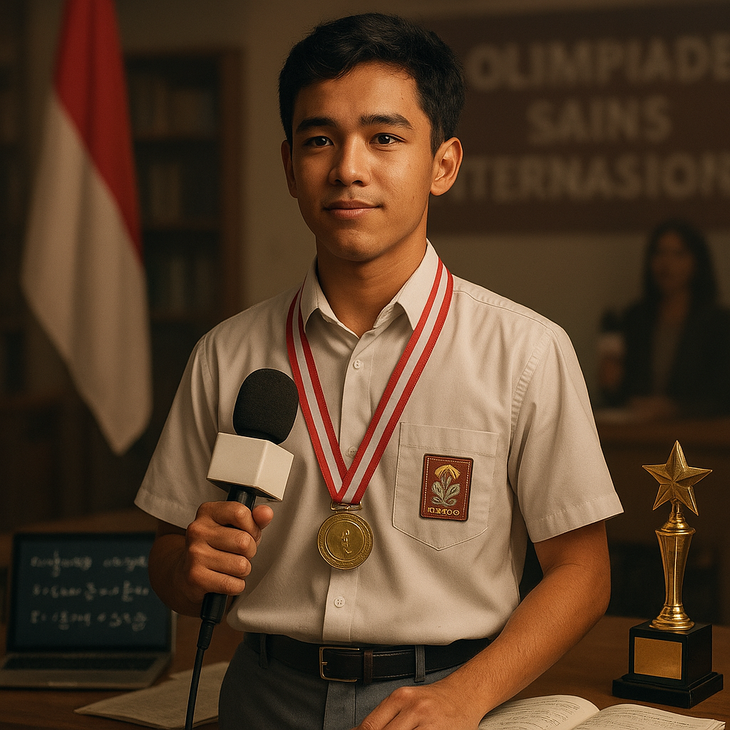 Siswa SMA Juara Olimpiade Sains Internasional: Prestasi adalah Bentuk Bela Negara di Era Modern