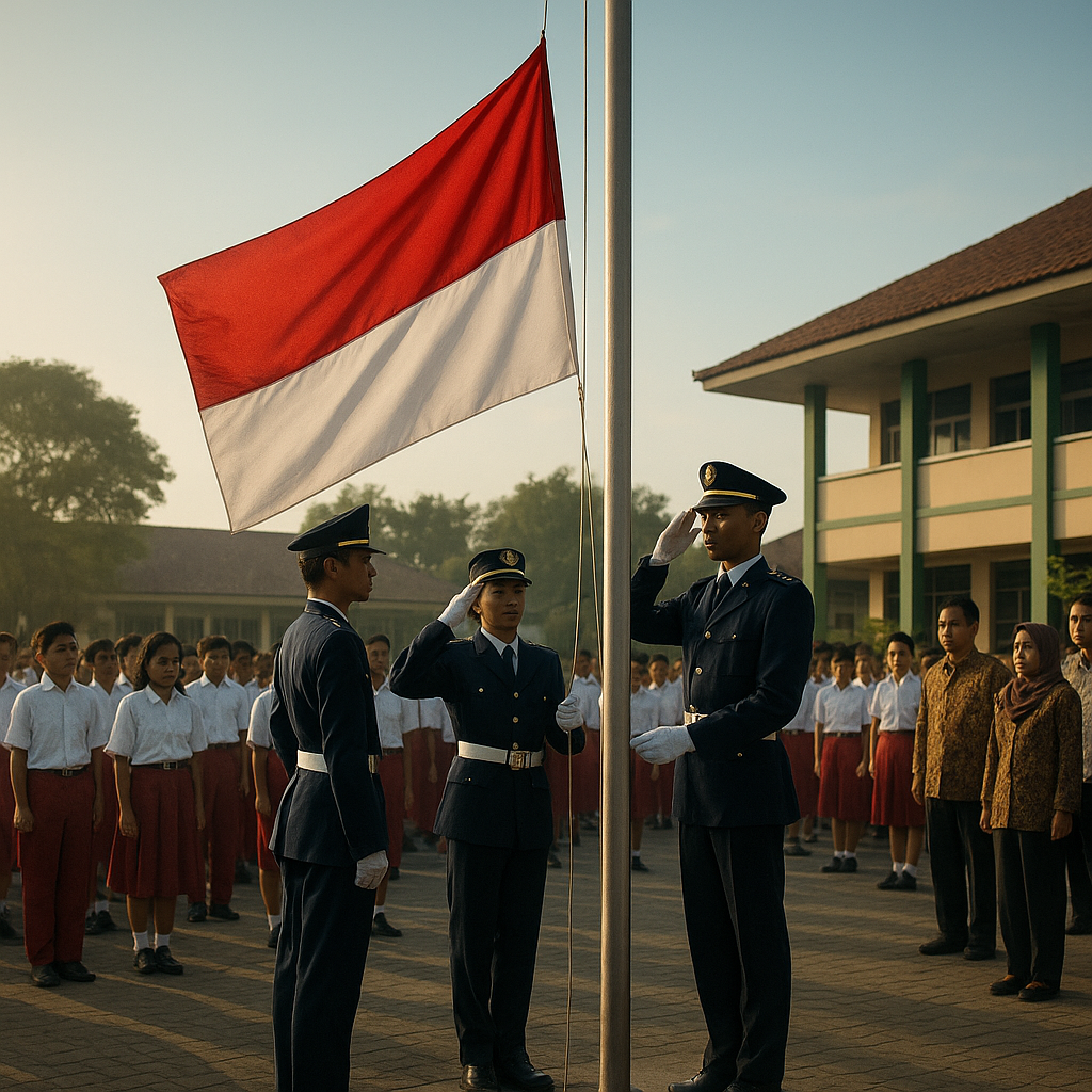 Upacara Pengibaran Bendera di Sekolah: Menanamkan Nilai Nasionalisme Sejak Dini