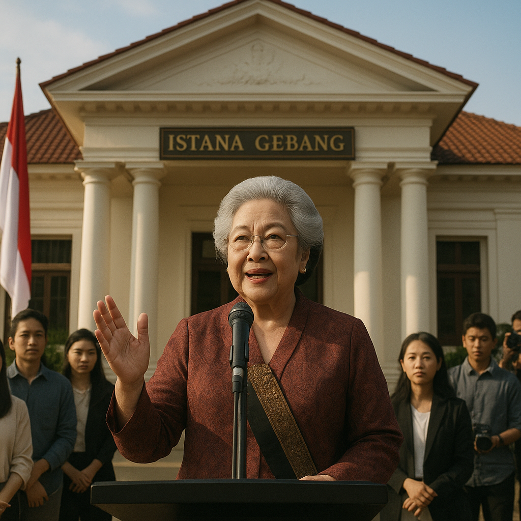 Megawati Resmikan Istana Gebang, Ajak Generasi Muda Resapi Perjuangan Bung Karno