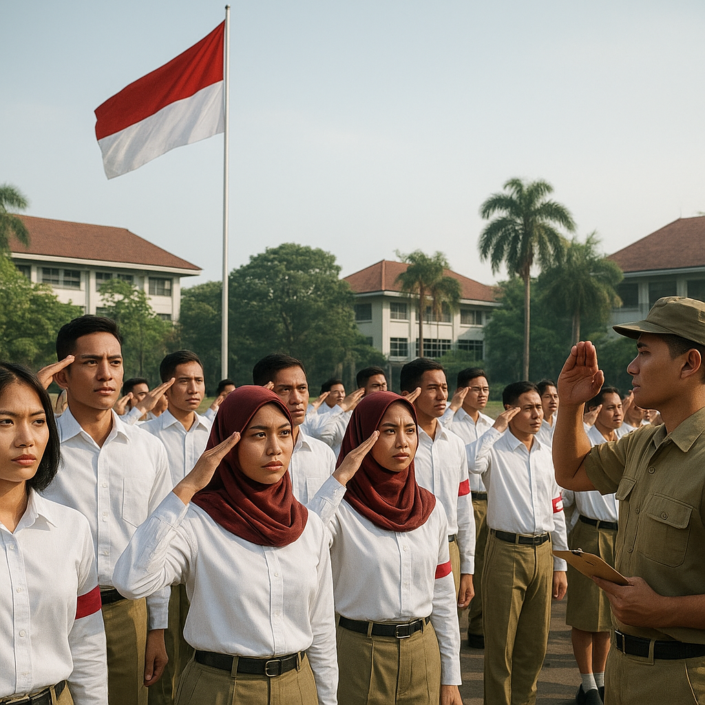 Latihan Bela Negara bagi Mahasiswa, Membentuk Generasi Patriotik