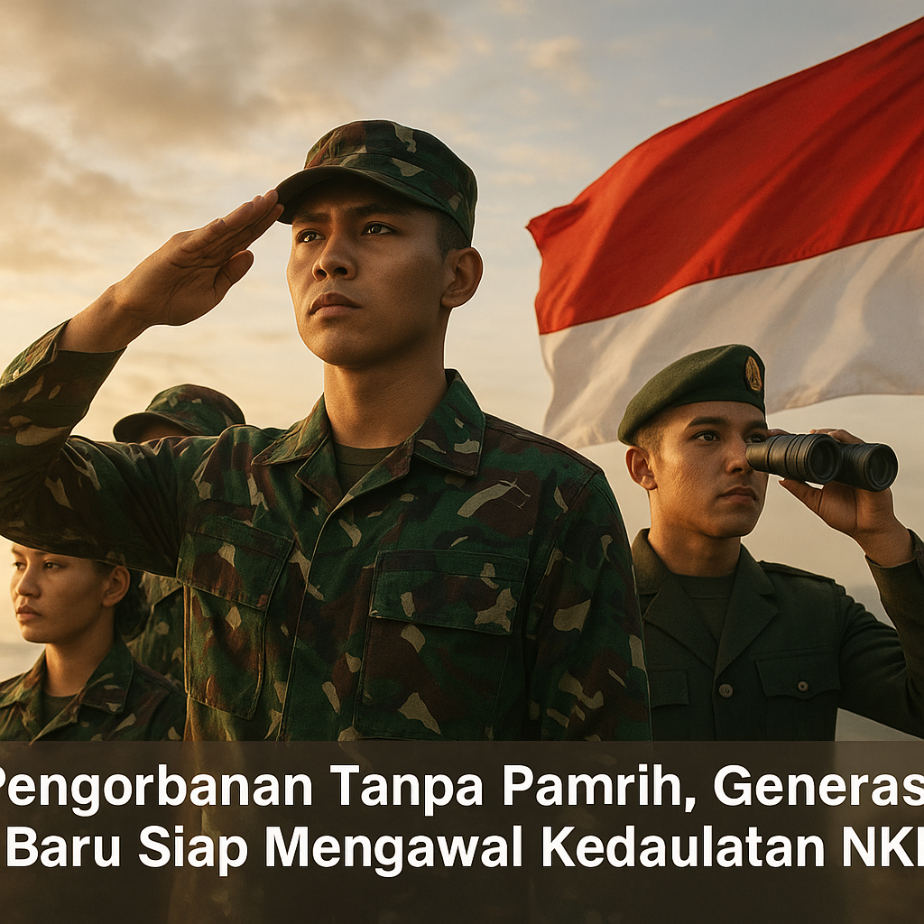 Pengorbanan Tanpa Pamrih, Generasi Baru Siap Mengawal Kedaulatan NKRI