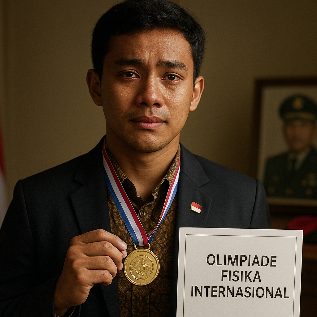 Didorong Semangat Ayah yang Gugur di Papua, Pemuda Bali Raih Juara Olimpiade Fisika Internasional