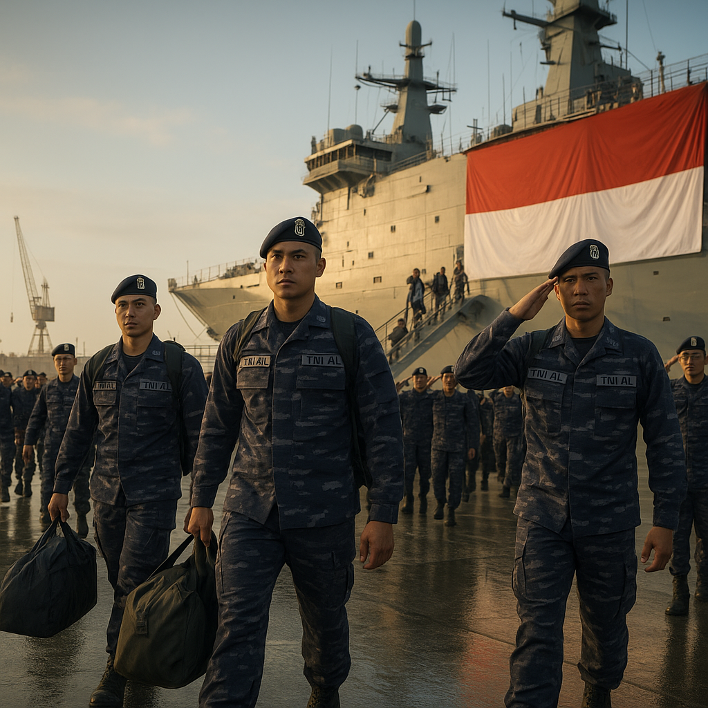TNI AL Kirim 100 Prajurit Pilihan ke Italia untuk Jemput dan Kuasai Kapal Induk Pertama Indonesia