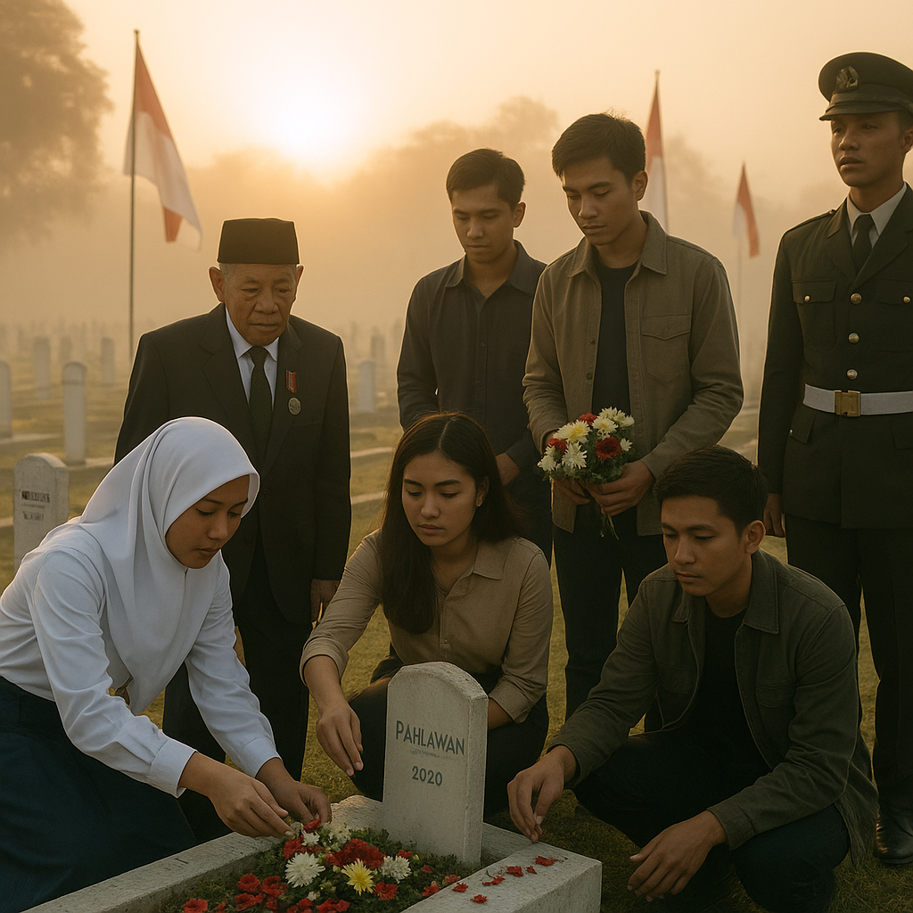 Ziarah ke Makam Pahlawan: Menyambung Rantai Semangat Juang dari Masa Lalu untuk Masa Depan