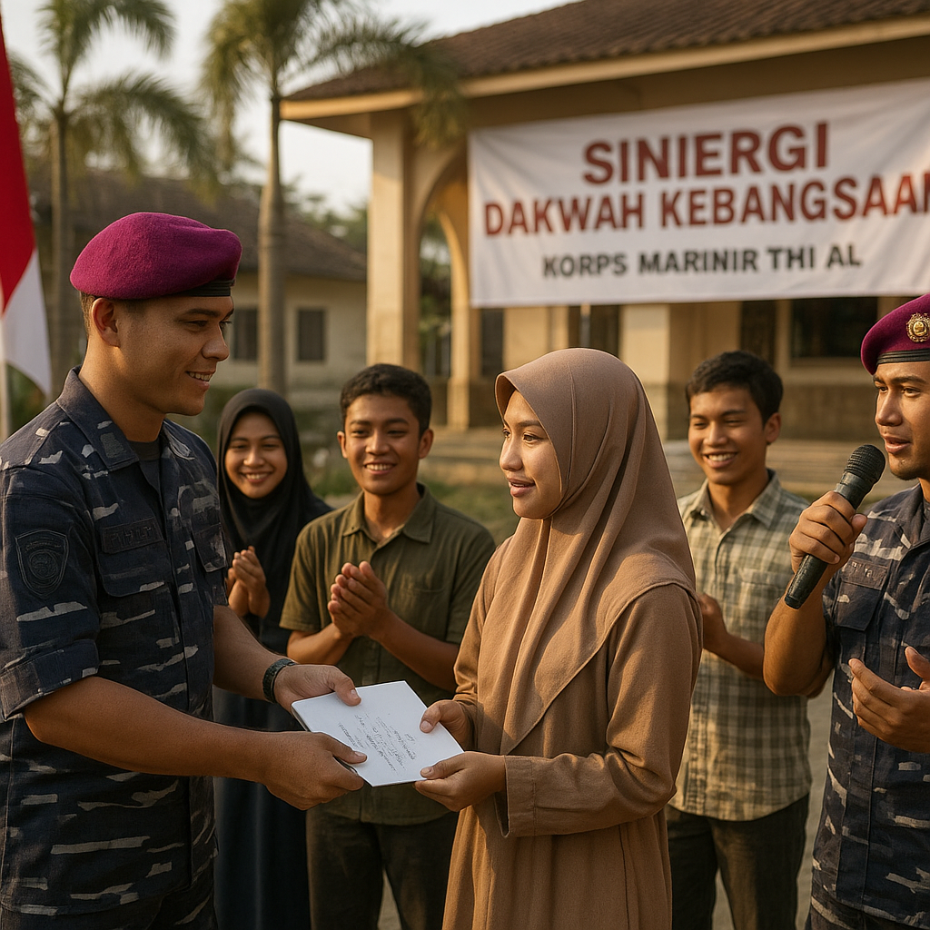Korps Marinir Perkuat Sinergitas Dakwah Kebangsaan