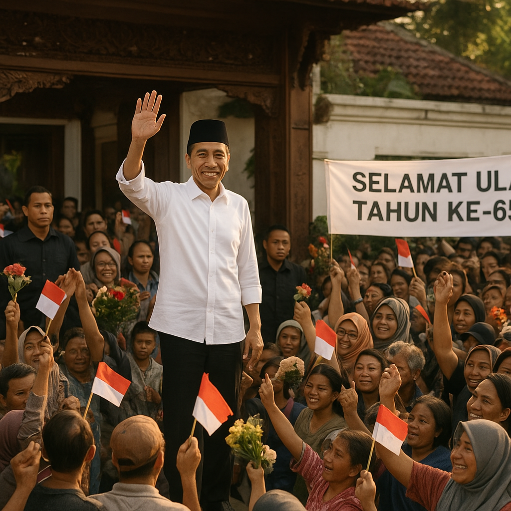 Warga Memadati Kediaman Jokowi: Bukti Cinta Rakyat pada Pemimpin yang Mengabdi