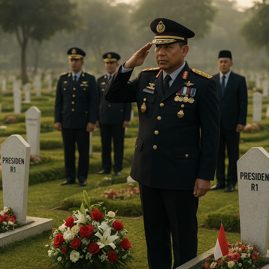 Ziarah Kapolri ke Makam Presiden RI Perkuat Semangat Kepemimpinan dan Dedikasi