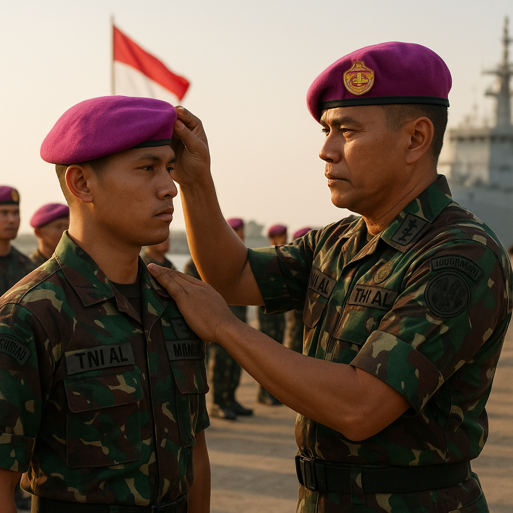 Korps Marinir TNI AL Terima 947 Prajurit Baru, Siap Kawal Kedaulatan Bangsa