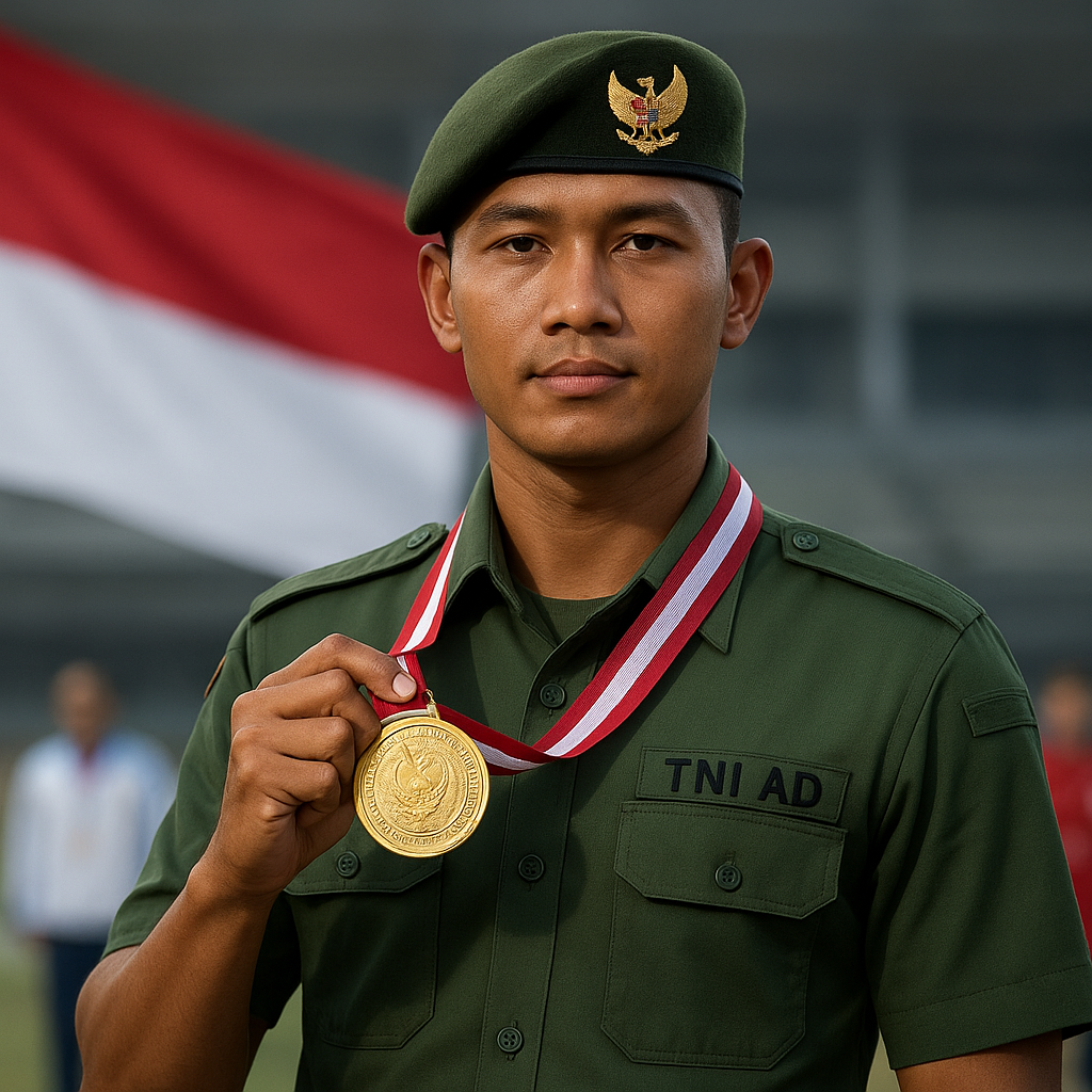 Letnan Dua TNI AD Raih Medali Emas Kejuaraan Menembak Internasional, Banggakan Indonesia di Kancah Dunia