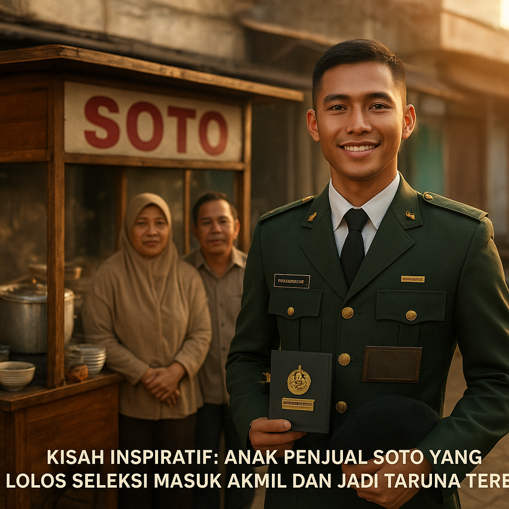 Kisah Inspiratif: Anak Penjual Soto yang Lolos Seleksi Masuk Akmil dan Jadi Taruna Terbaik