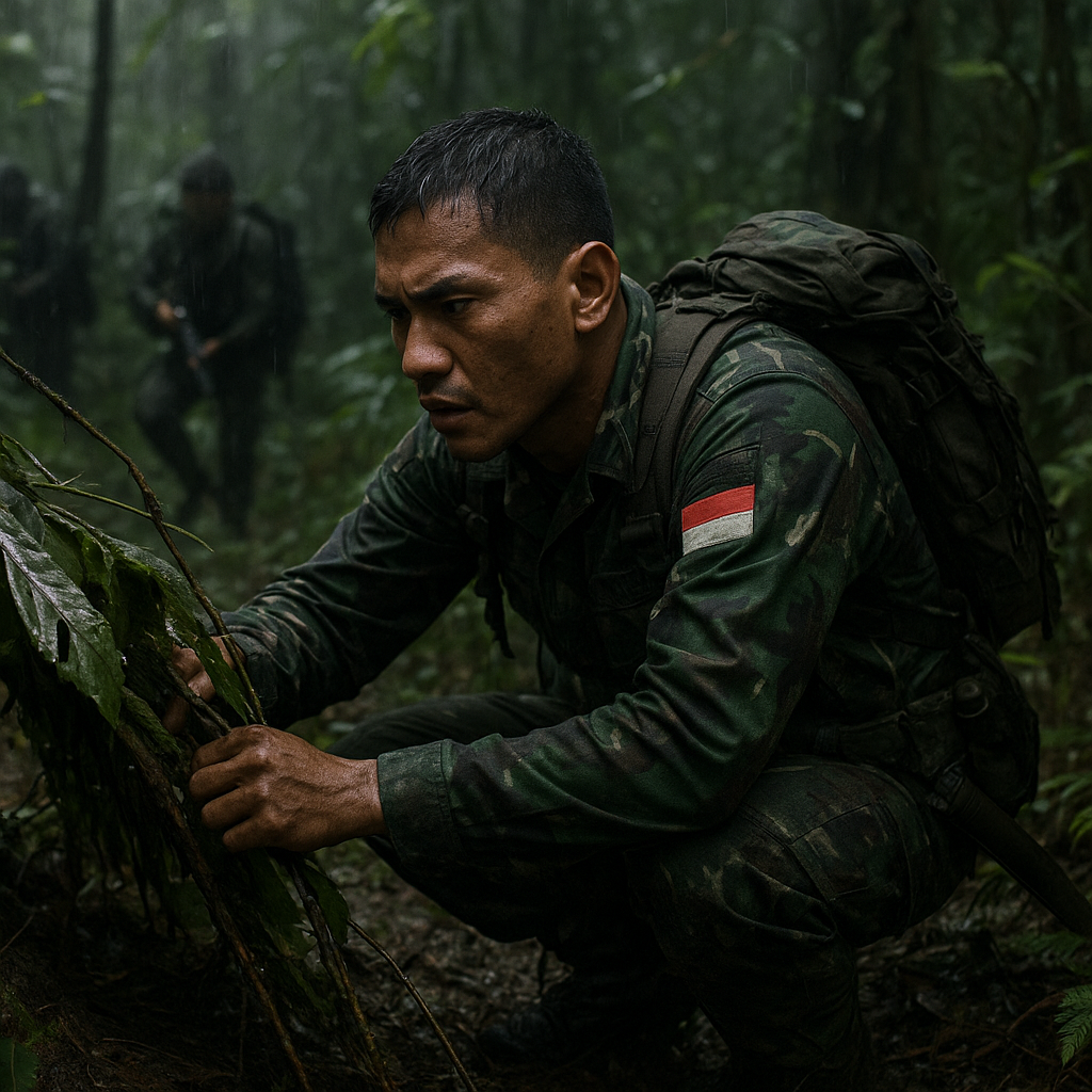 Pasukan Khusus TNI Latihan Survival di Hutan Belantara, Persiapan Hadapi Ancaman Nyata