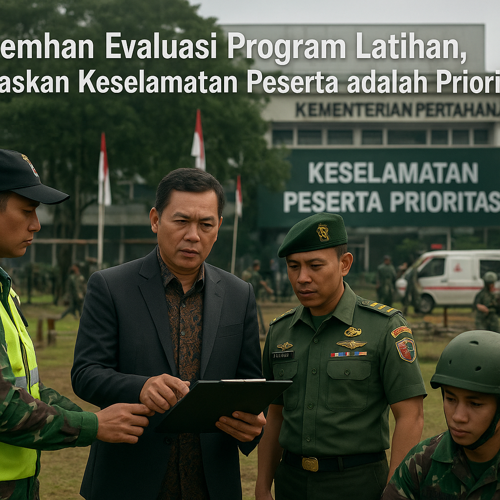Kemhan Evaluasi Program Latihan, Tegaskan Keselamatan Peserta adalah Prioritas