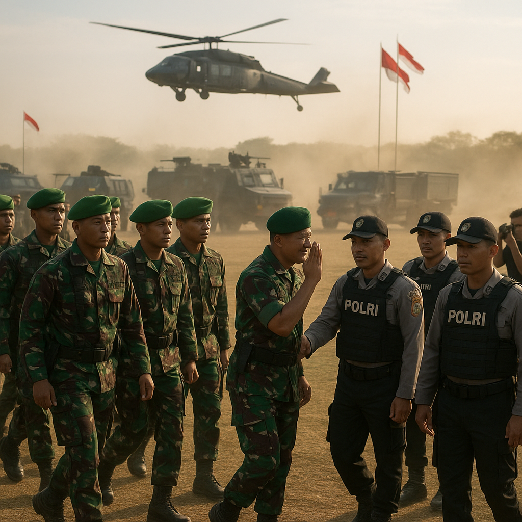 Latihan Gabungan TNI-Polri: Memperkuat Sinergi dan Ketangguhan Menjaga Keamanan Nasional