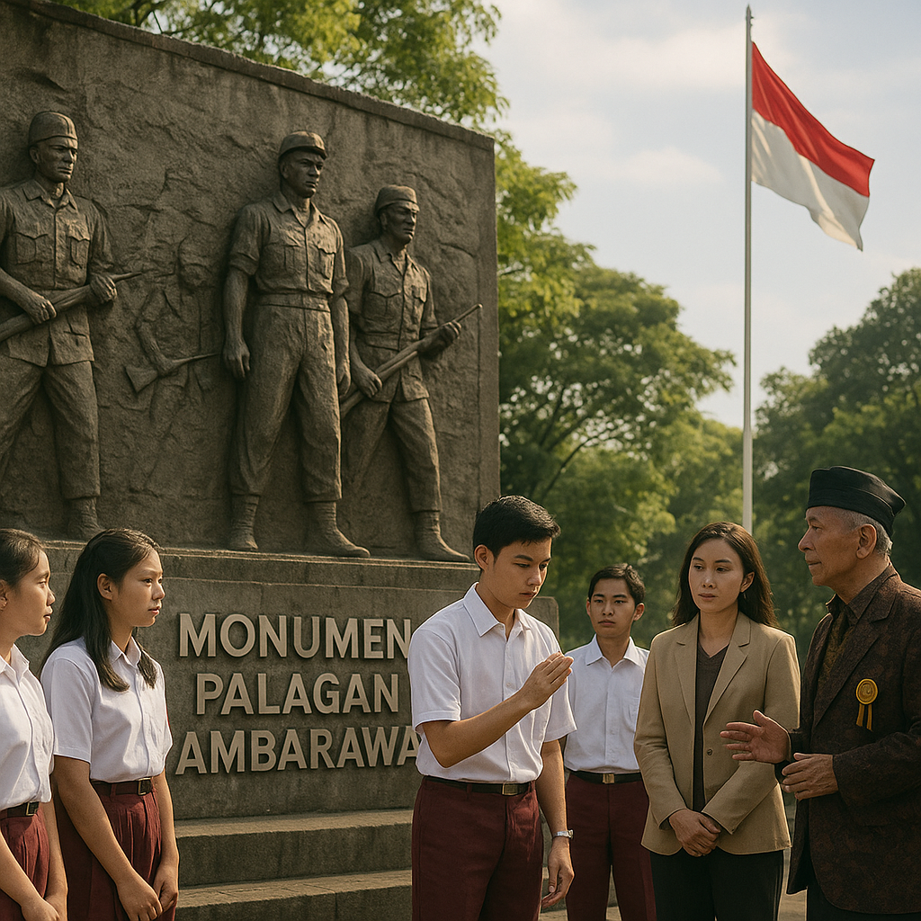 Napak Tilas Jejak Perjuangan di Monumen Palagan Ambarawa, Siswa SMA Diajak Menghayati Nilai Kepahlawanan