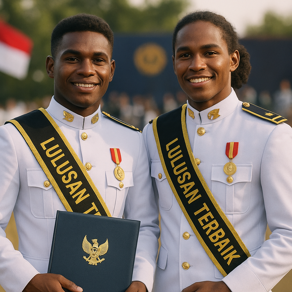 Kisah Inspiratif Dua Pemuda Papua Lulusan Terbaik Akmil, Bukti Kesetaraan dan Semangat Juang Tanah Air