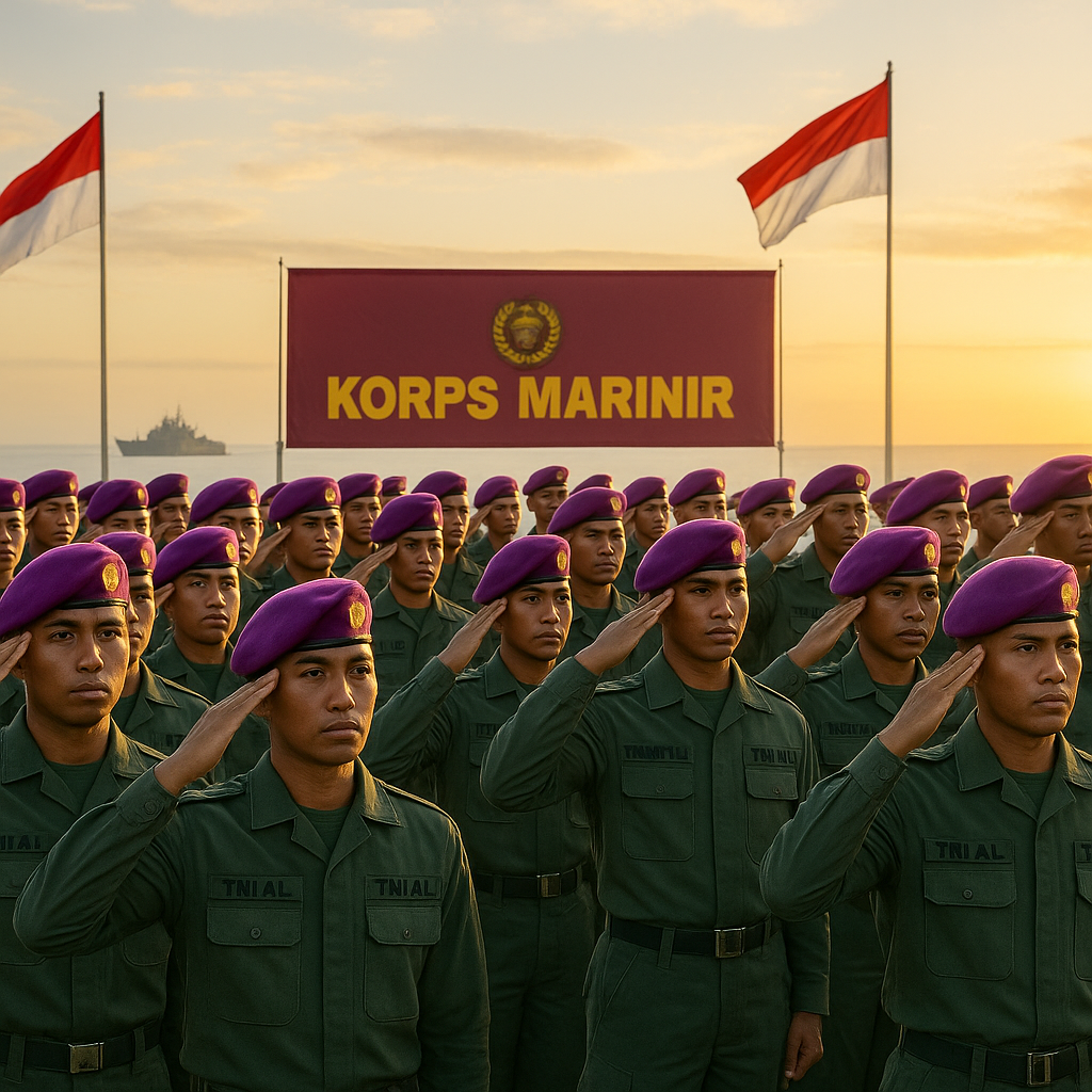 Dari Sabang hingga Merauke, Putra Bangsa Bersatu Mengabdi di Korps Marinir