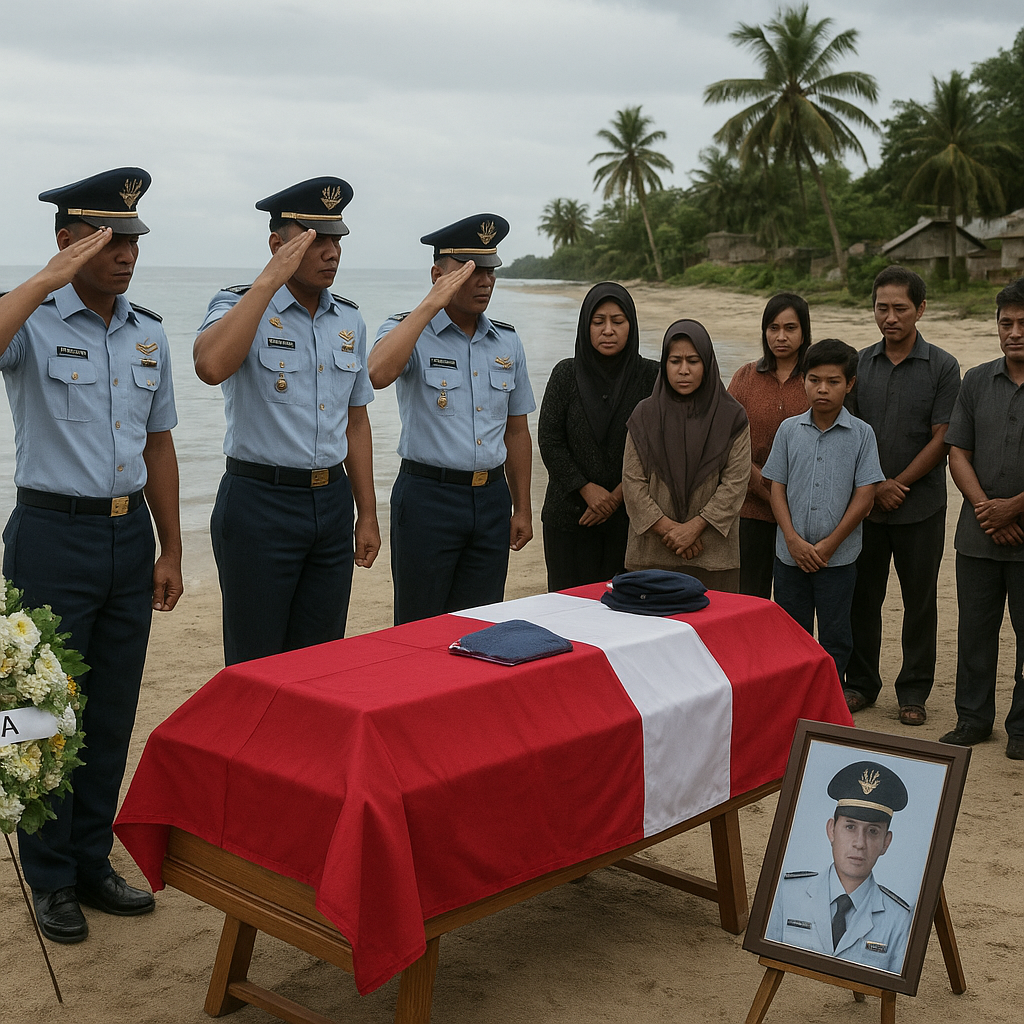 Prajurit TNI AU Gugur Saat Selamatkan Pelajar yang Terseret Arus di Maluku Tenggara