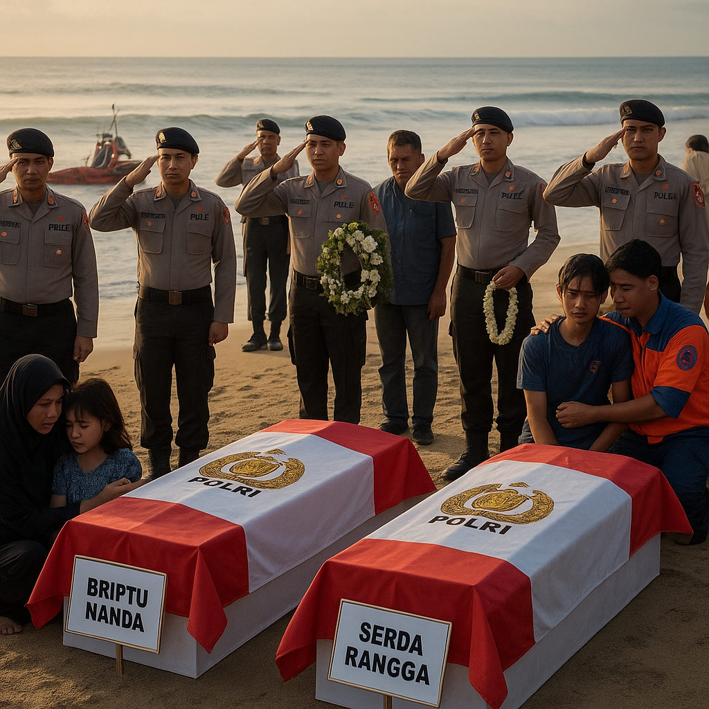 Selamatkan Remaja Tenggelam, Dua Petugas Gugur sebagai Pahlawan Kemanusiaan