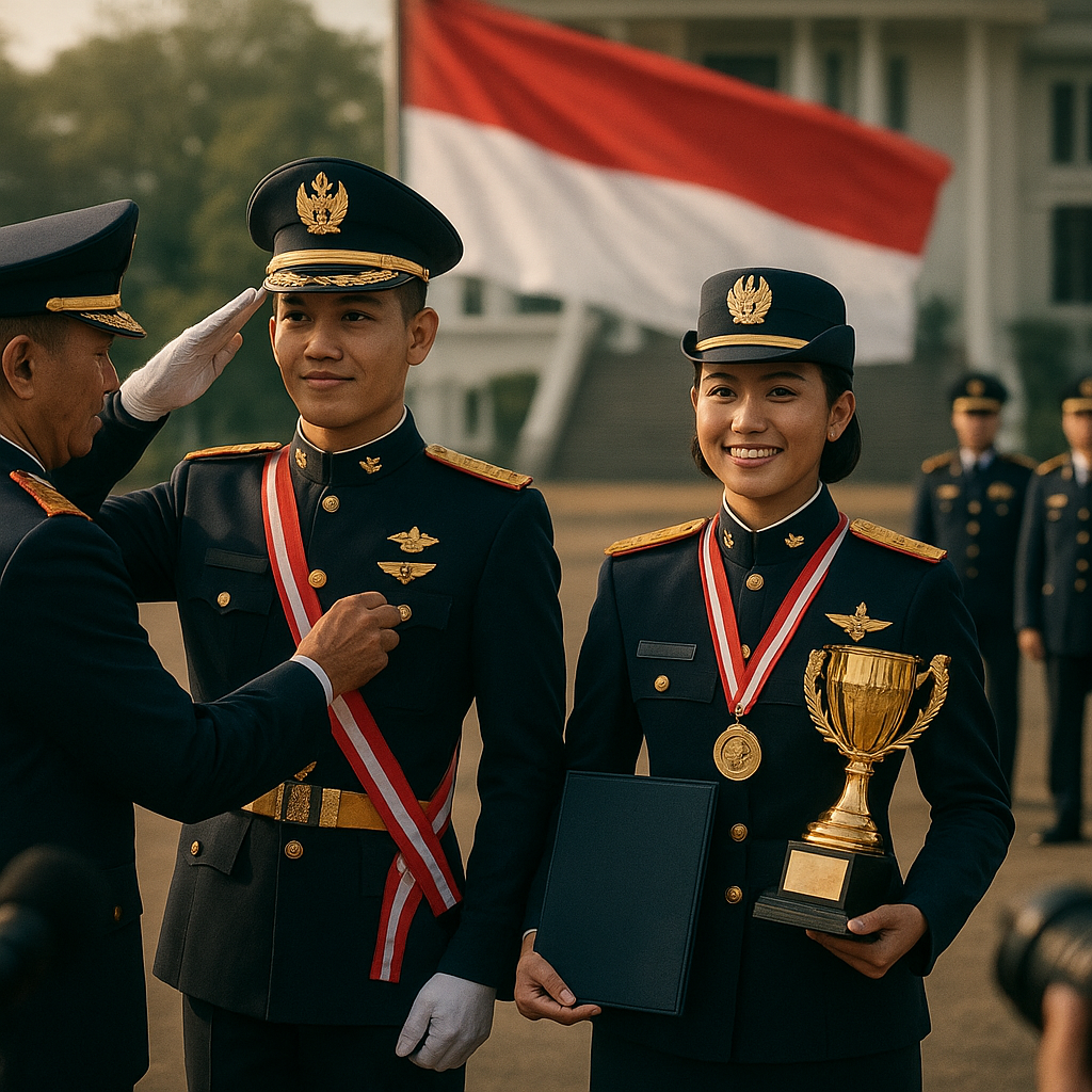 Dua Taruna Terbaik Akademi Militer Raih Adhi Makayasa, Bukti Prestasi Pemuda Indonesia