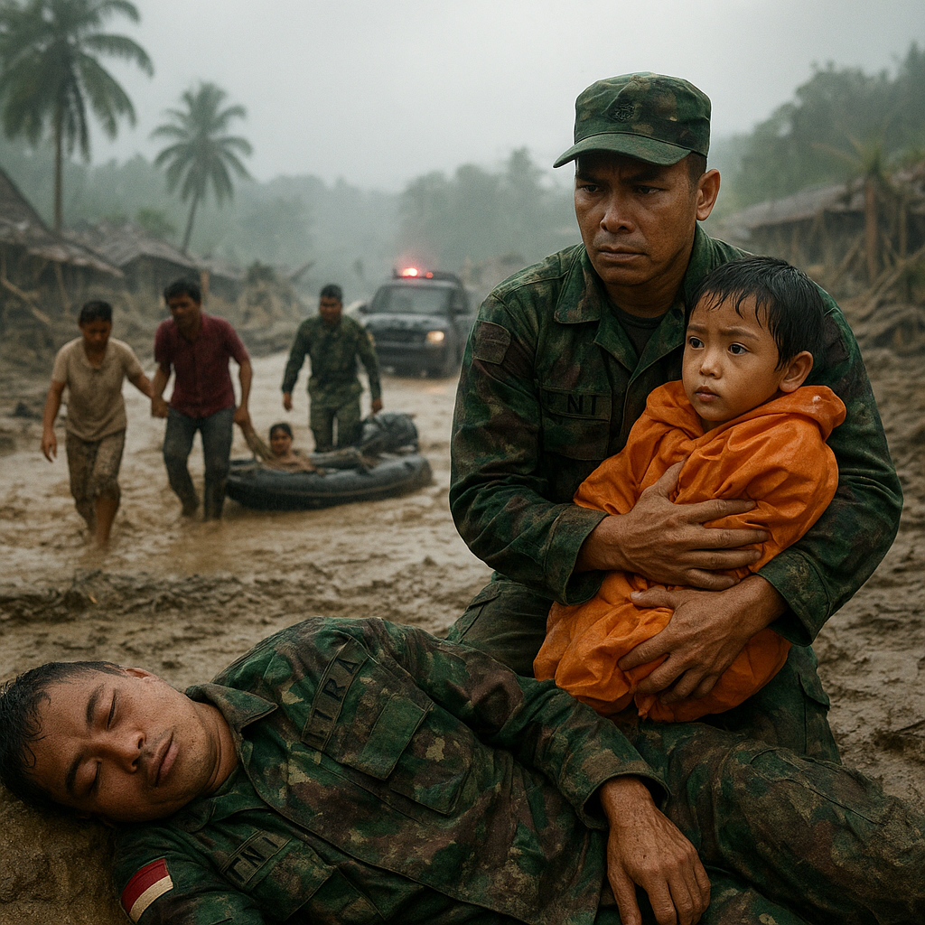 Prajurit TNI Gugur Saat Evakuasi Warga Terdampak Banjir Bandang di Sulawesi Tengah, Dikenang Sebagai Pahlawan Kemanusiaan