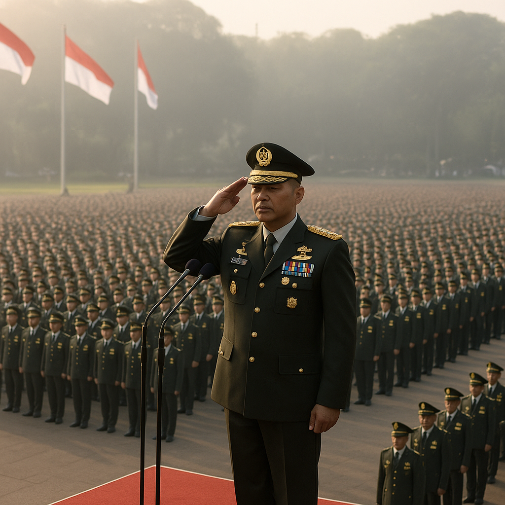 Jenderal Agus Subiyanto Resmi Melantik 1.737 Perwira Remaja TNI, Begini Amanatnya