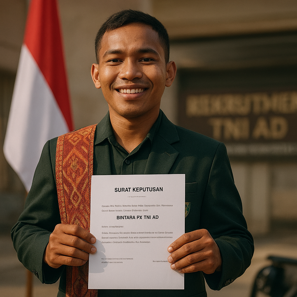 Kisah Inspiratif: Pemuda Difabel dari NTT Lolos Seleksi Administrasi Bintara PK TNI AD