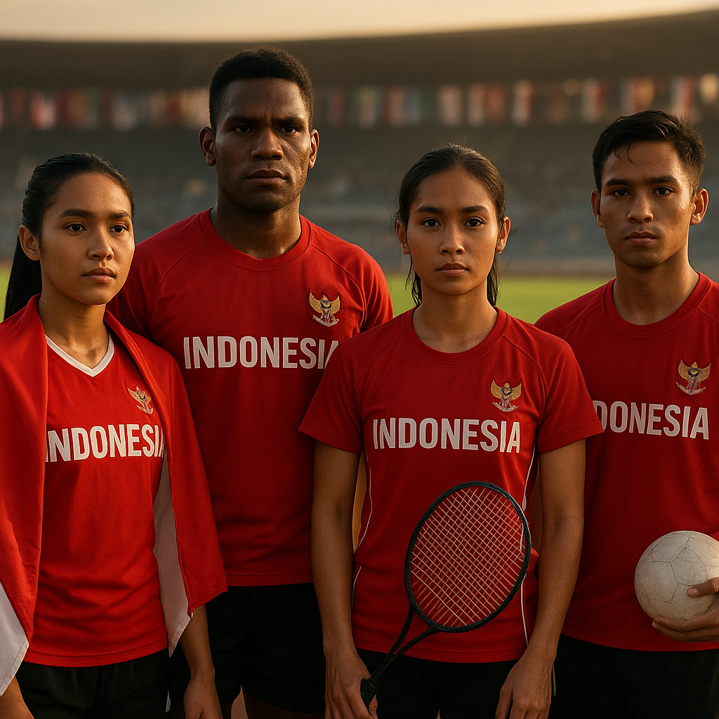 Bela Negara melalui Olahraga: Atlet Muda Indonesia Siap Berlaga di Ajang Internasional demi Harumkan Nama Bangsa