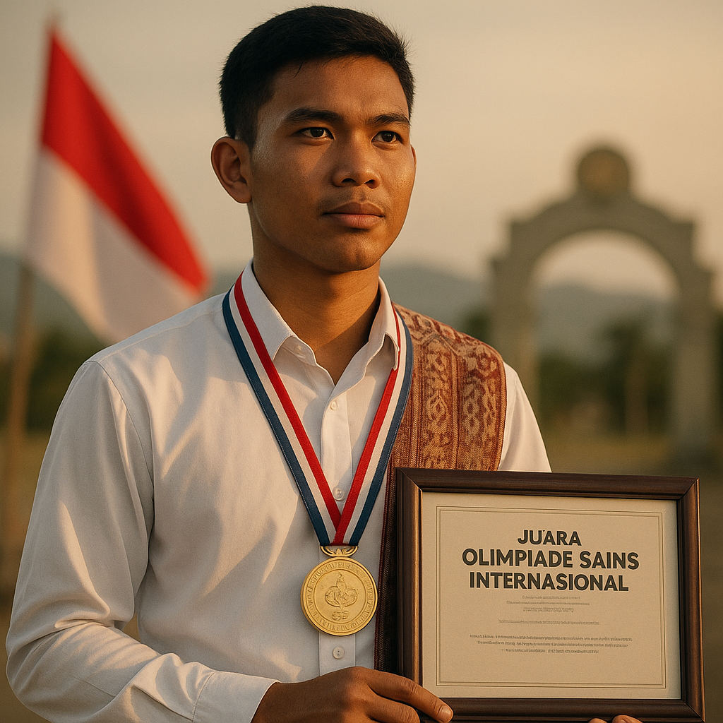 Pemuda Desa di NTT Menangi Olimpiade Sains Internasional, Bercita-cita Masuk Akademi TNI
