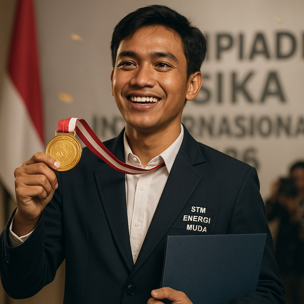 Lulusan STM Energi Muda Membawa Pulang Medali Emas Olimpiade Fisika Internasional