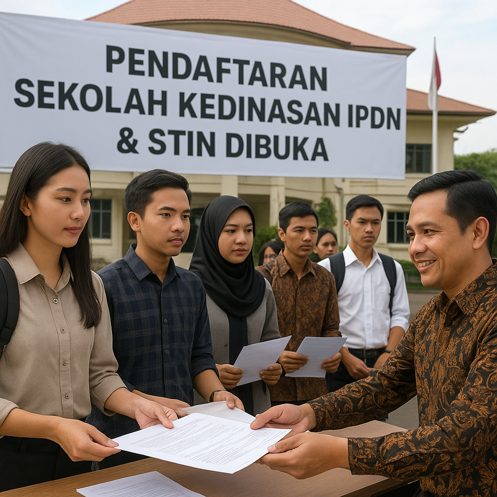 Pendaftaran Sekolah Kedinasan IPDN dan STIN Dibuka, Rebut Kesempatan Jadi Abdi Negara