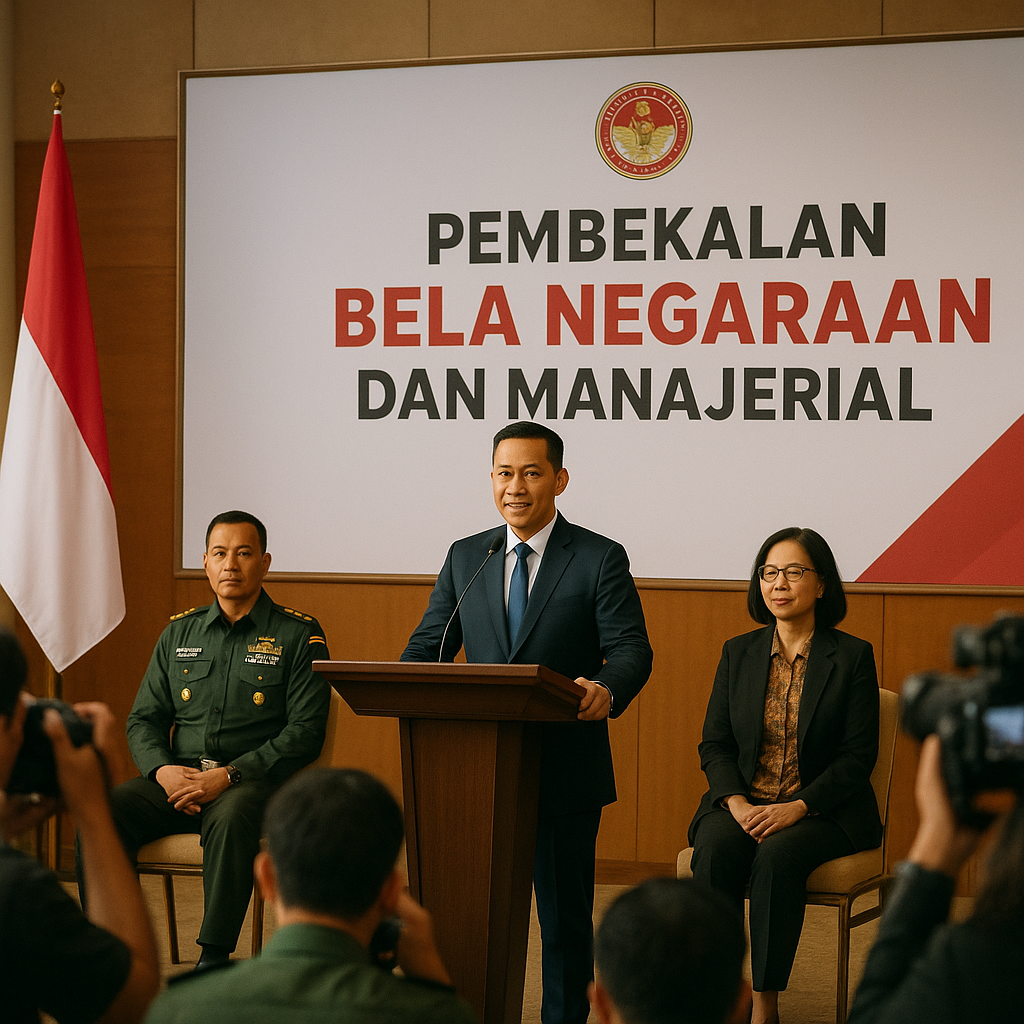 Kemhan Hapus Latsarmil SPPI, Diganti Pembekalan Manajerial