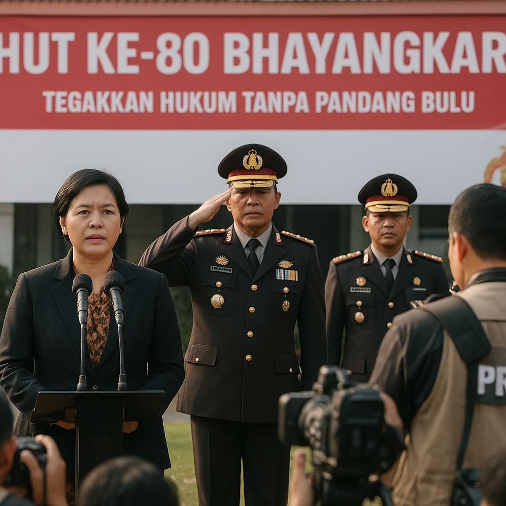 HUT Ke-80 Bhayangkara, Anggota DPR Minta Polri Tegakkan Hukum Tanpa Pandang Bulu