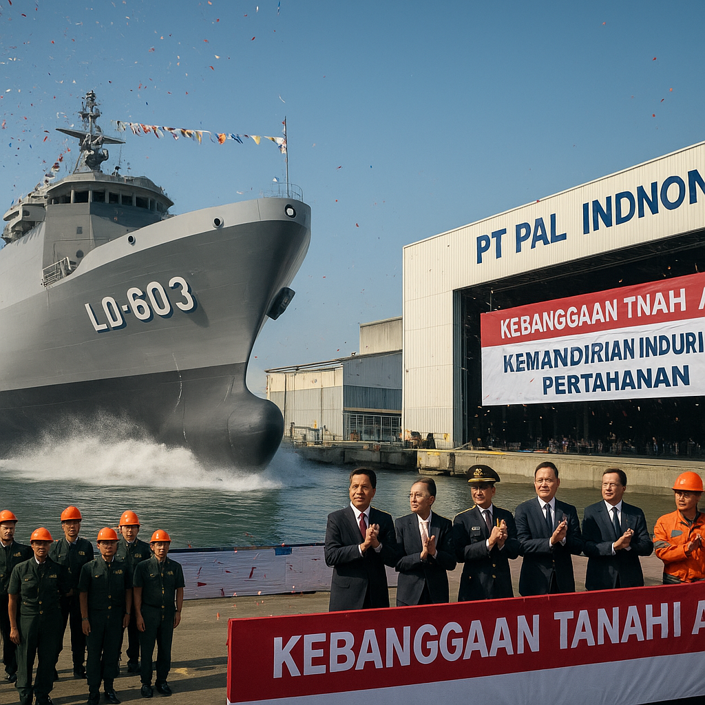 Kebanggaan Tanah Air: PT PAL Indonesia Luncurkan Kapal Perang Canggih untuk Filipina